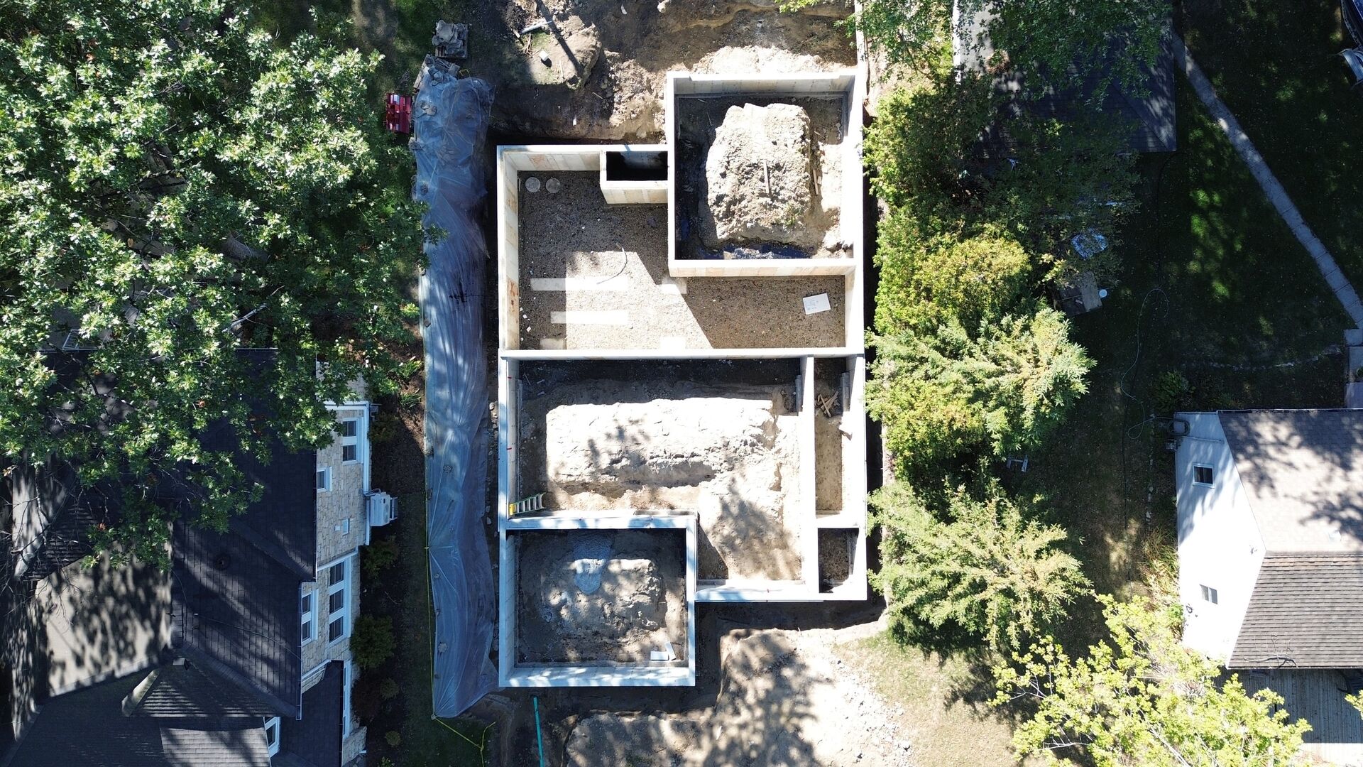 Aerial community view