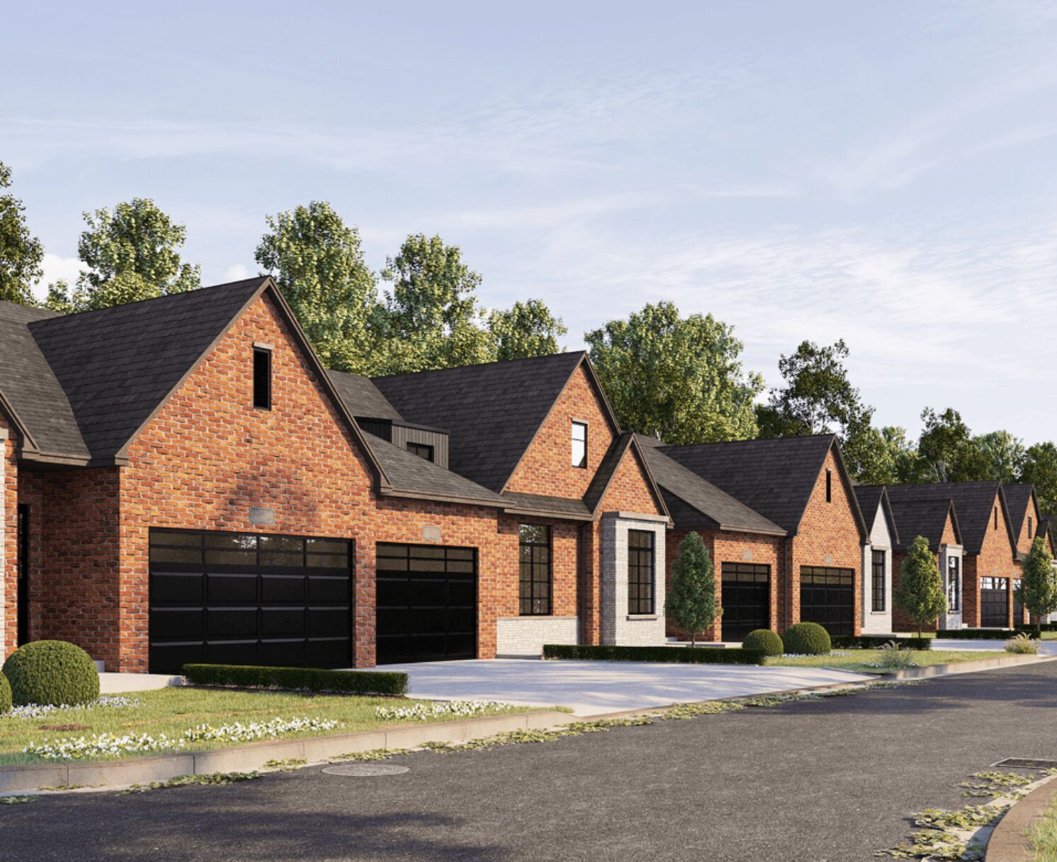 Callams Woods bungalow townhome exterior