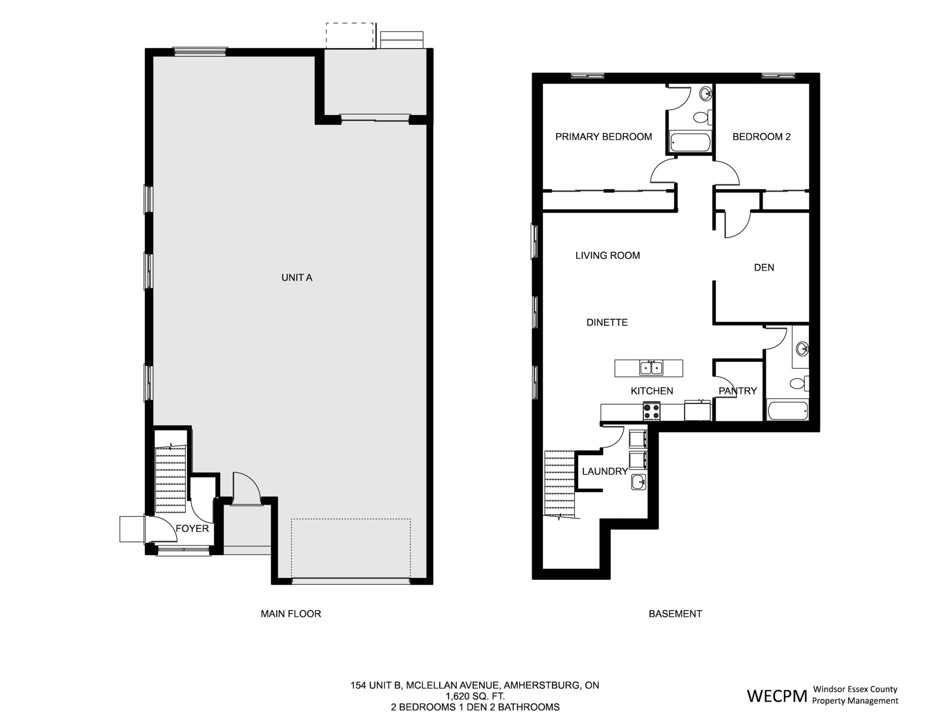 154 McLellan Ave (Unit B-Lower Unit)